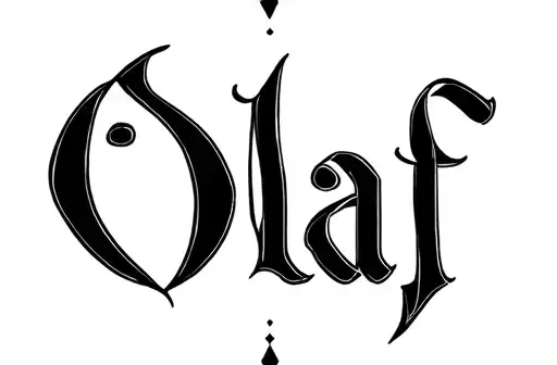"Olaf" tattoo design idea