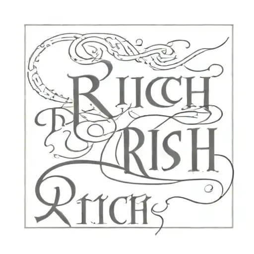 soit machine with the words : "rich" and "risk" tattoo design idea