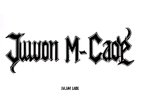 "Juwon M Cade Jr 
Julian E Cade" tattoo design idea