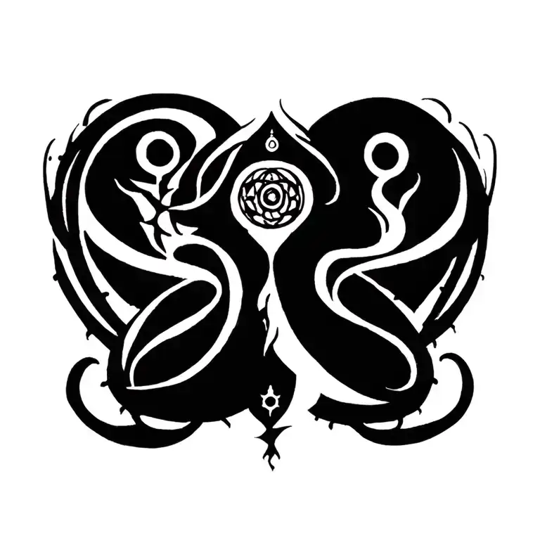 Chakra tattoo design idea