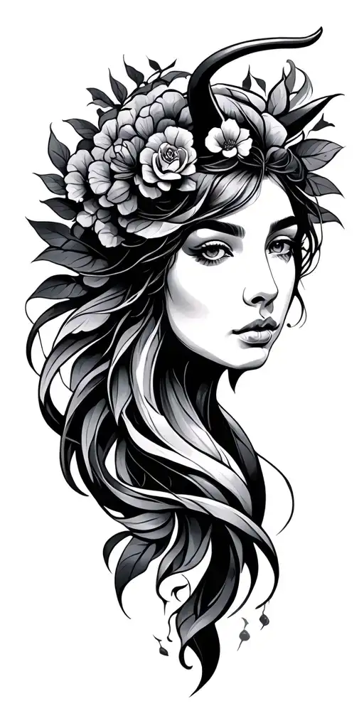 libra Gemini cancer Taurus tattoo design idea