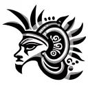 Puerto Rican Taino tattoo design idea