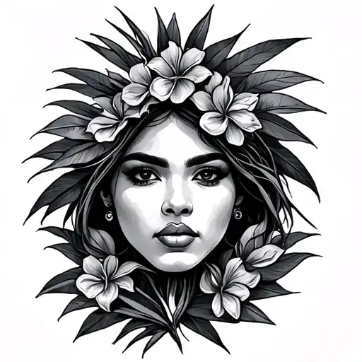 Fiji and Congo fusion  tattoo design idea