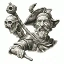 don quixote tattoo design idea