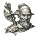 don quixote tattoo design idea