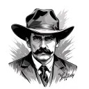 doc Holliday tattoo design idea