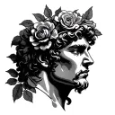 Dionysus tattoo design idea