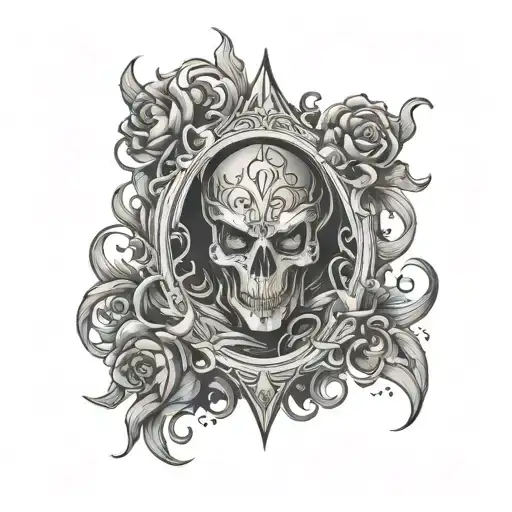 arcane tattoo design idea