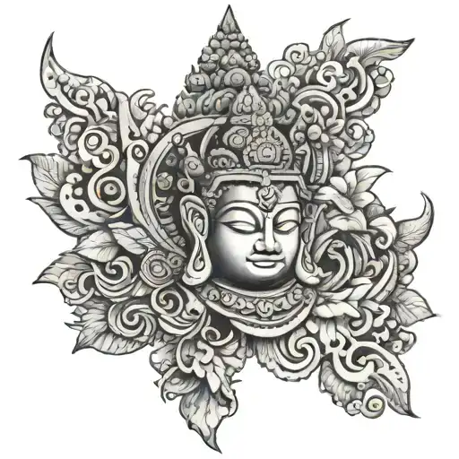 Cambodia tattoo design idea