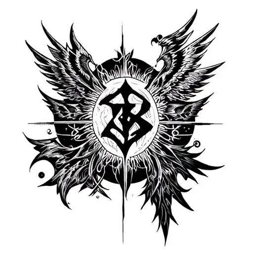 Final Fantasy 7 tattoo design idea