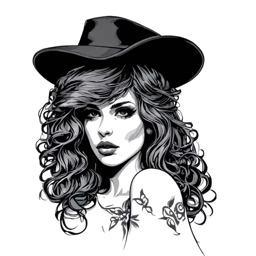 Prostitute tattoo design idea