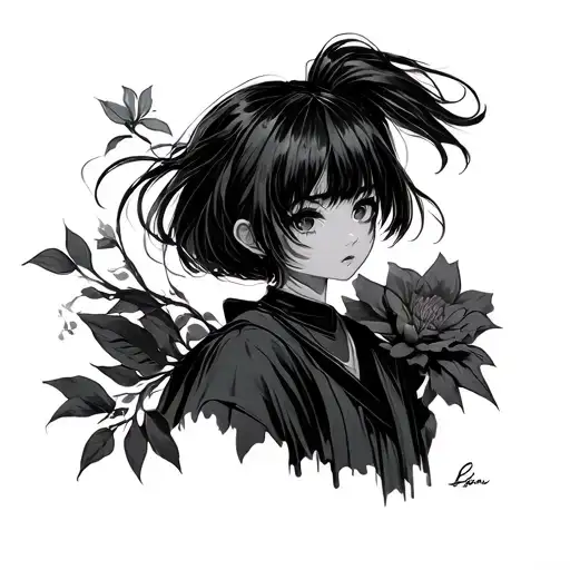 chihiro tattoo design idea
