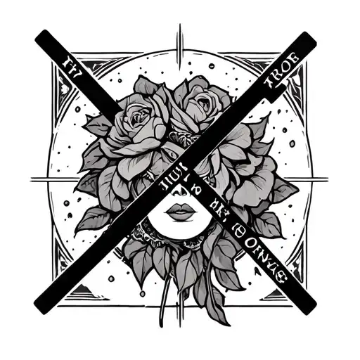 Trust No One tattoo design idea