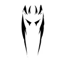 black panther proweling tattoo design idea