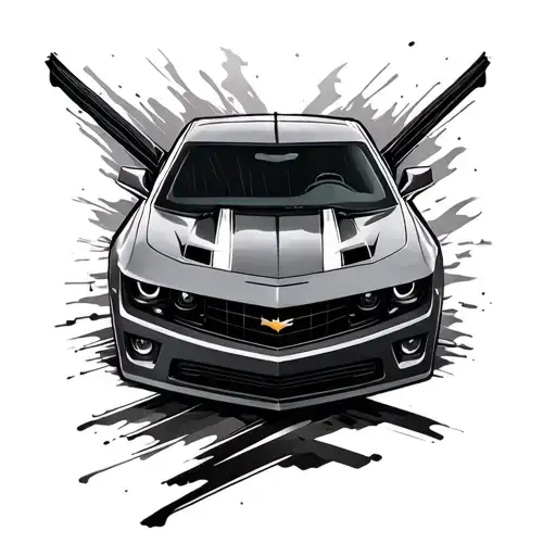 Camaro tattoo design idea