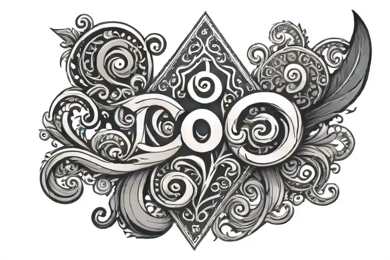 samrat and Yuvin raj letters and with s letter love symbol tattoo design idea