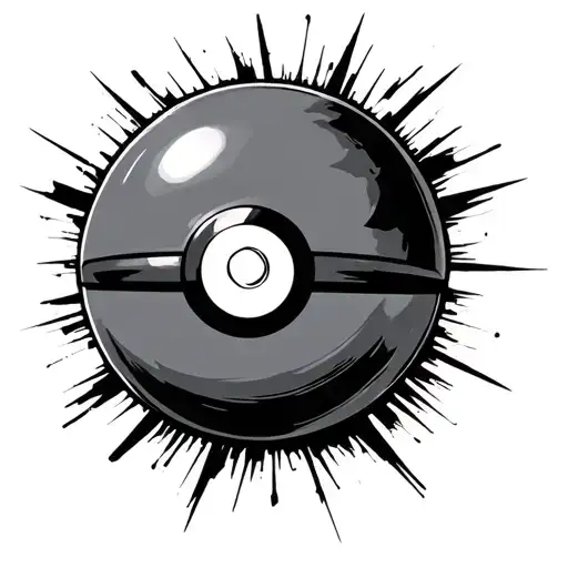 Pokeball tattoo design idea
