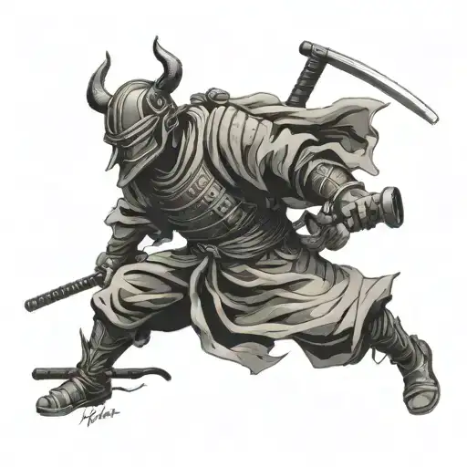 Ronin tattoo design idea