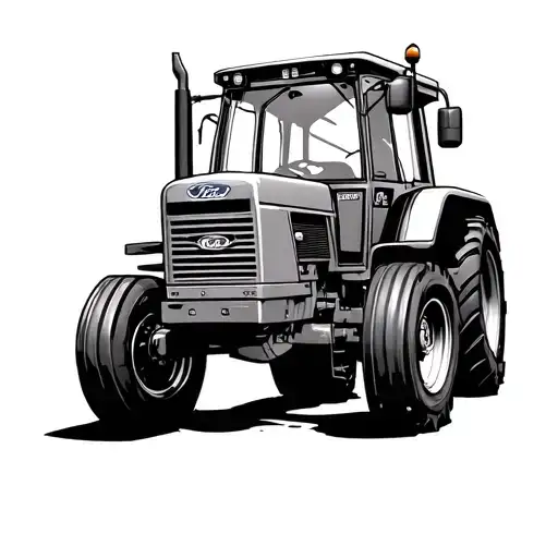 Ford Tractor tattoo design idea