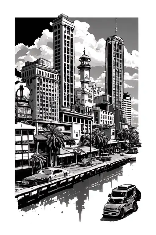 10 march sao paulo city pieces tattoo design idea