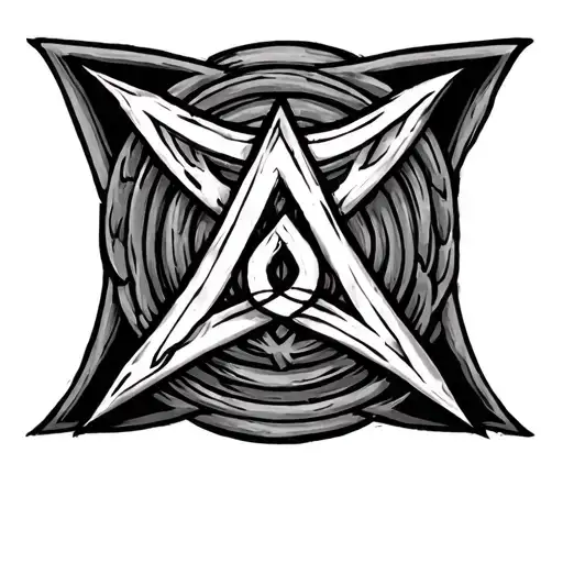 Bind Rune tattoo design idea