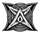 Bind Rune tattoo design idea