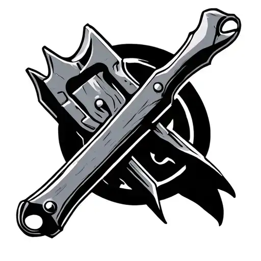Halligan Tool tattoo design idea