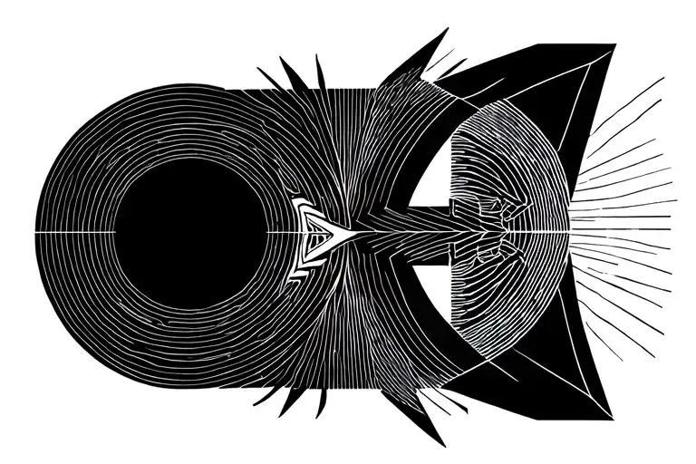 Discipline or Regret tattoo design idea