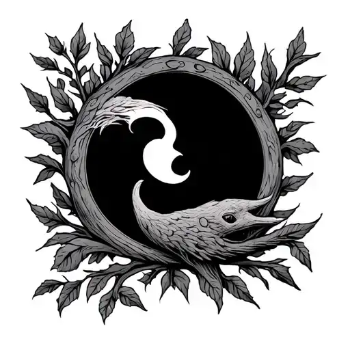 treaty oak revival tattoo design idea