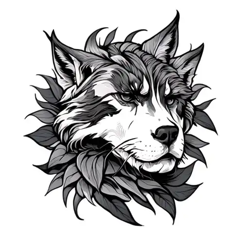 Courage, purposeful tattoo design idea