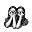 See No Evil Hear No Evil Speak No Evil tattoo design idea