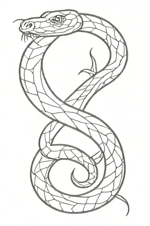 snake tattoo tattoo design idea
