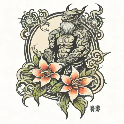 Hong Kong freedom standing tattoo design idea