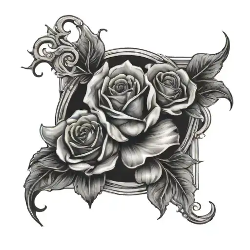 live forever tattoo design idea