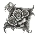 live forever tattoo design idea