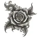 live forever tattoo design idea