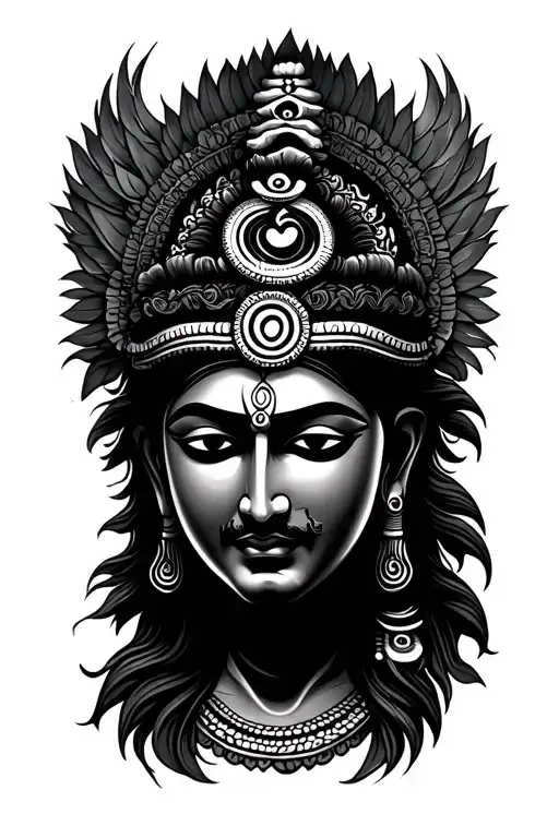 Om Namah Shivaya tattoo design idea