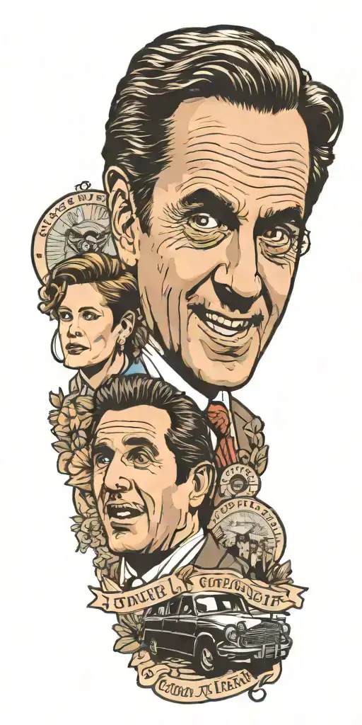 the office, seinfeld, parks and recreation. Fraser. tattoo design idea