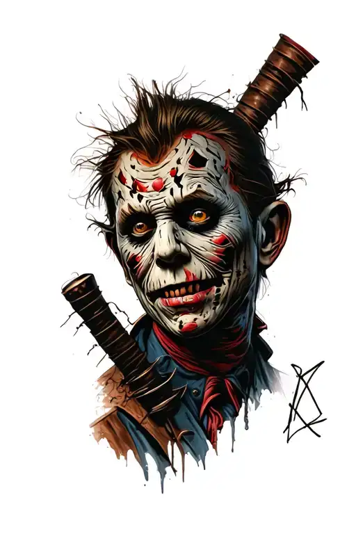 Freddy Krueger tattoo design idea