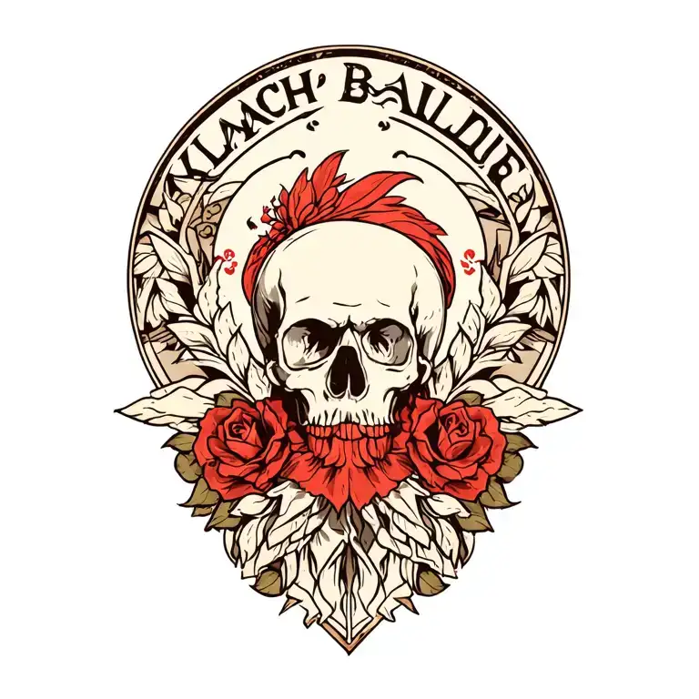 karlach baldur's gate 3 tattoo design idea