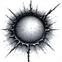 Bullet Hole tattoo design idea