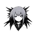 crona from soul eater tattoo design idea