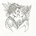 couple tattoos for lovers tattoo design idea