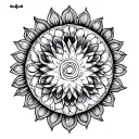 Chakra tattoo design idea