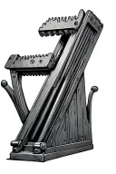 Guillotine angled view tattoo design idea