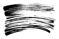 paint brush stroke lines tattoo design idea