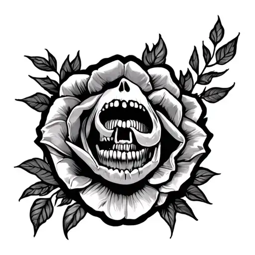 Fuck Life tattoo design idea