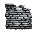 Stone Wall tattoo design idea