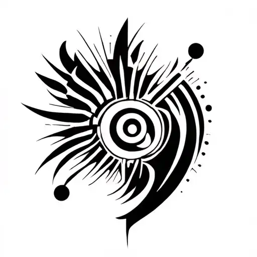 teknno 23 rave tattoo design idea