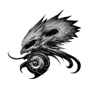 pulsar 220 tattoo design idea